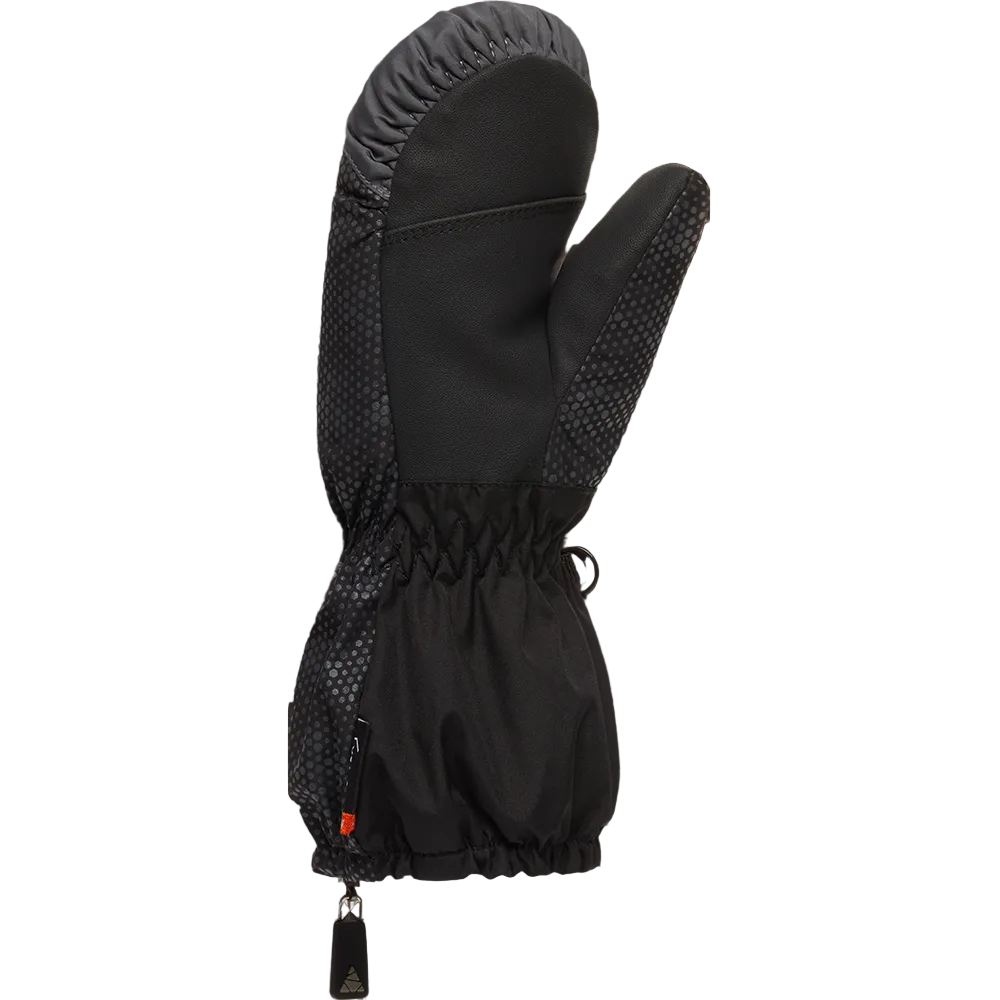 Ski Mittens - Cairn Doodle Long Black Graphite - Toddlers