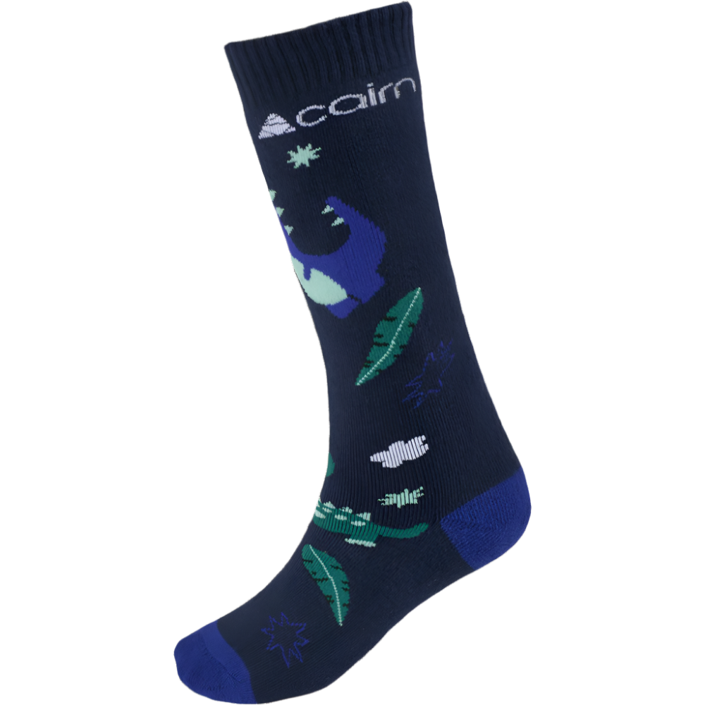 Ski Socks - Cairn Spirit Toddlers - Night Sky Dino