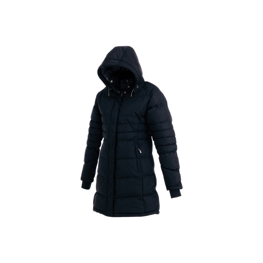 Long Puffer Jacket - Elevate Balkan Ladies - Black