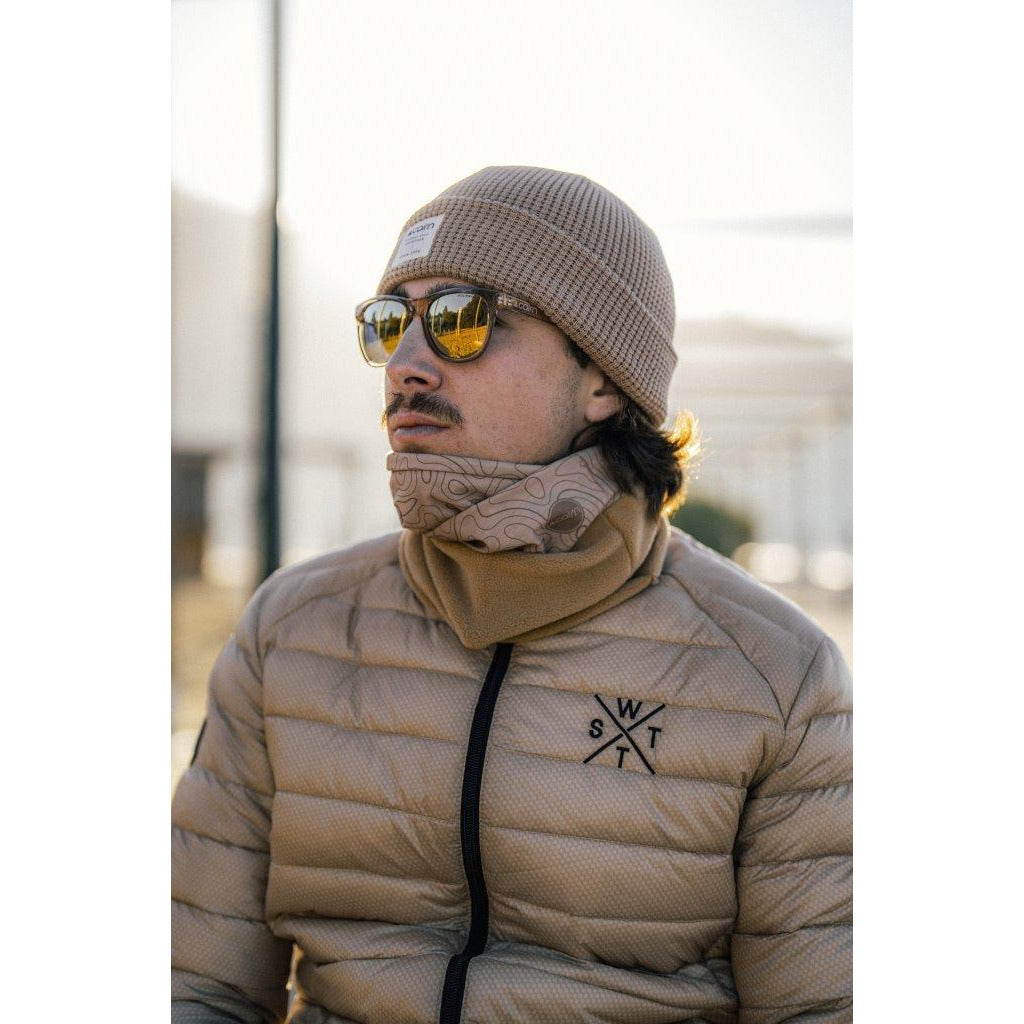Neck Warmer - Cairn Polar Tube Biscuit Topo