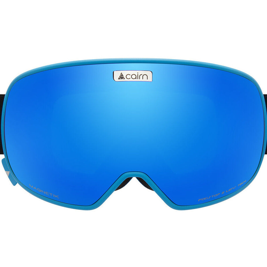 Spare Ski Goggles Lens for Cairn Magnetik - Blue Mirror for sunny conditions