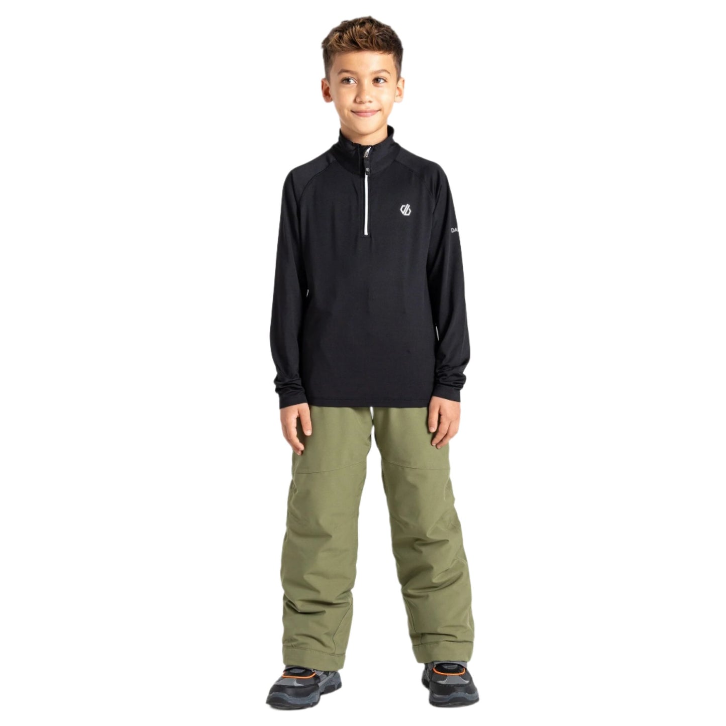Ski Top - Dare2b Consist II Recycled Core Stretch Kids - Black