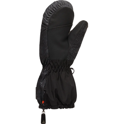 Ski Mittens - Cairn Doodle Long Black Graphite - Toddlers