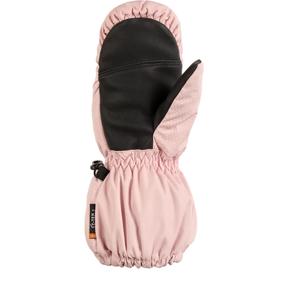 Ski Mittens - Cairn Doodle Long Powder Pink - Toddlers