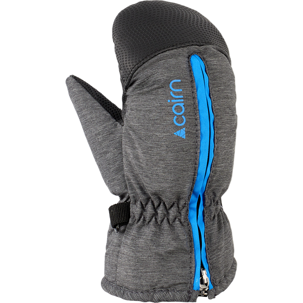 Ski Mittens - Cairn Doodle Toddler - Charcoal/Blue