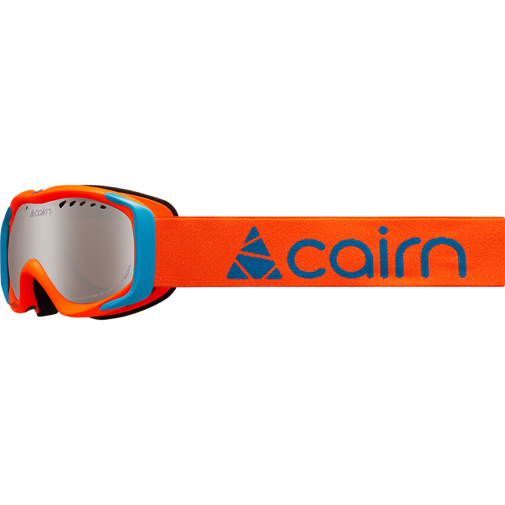 Ski Goggles - Cairn Booster Neon Orange Neon Blue