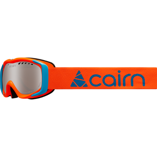 Ski Goggles - Cairn Booster Neon Orange Neon Blue