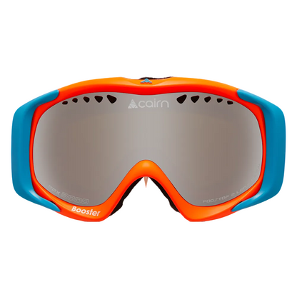 Ski Goggles - Cairn Booster Neon Orange Neon Blue