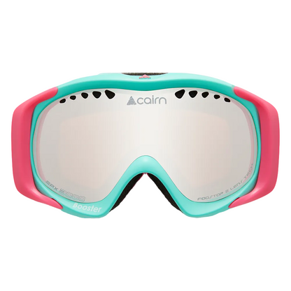 Ski Goggles - Cairn Booster Junior - Mat Turquoise Neon Pink