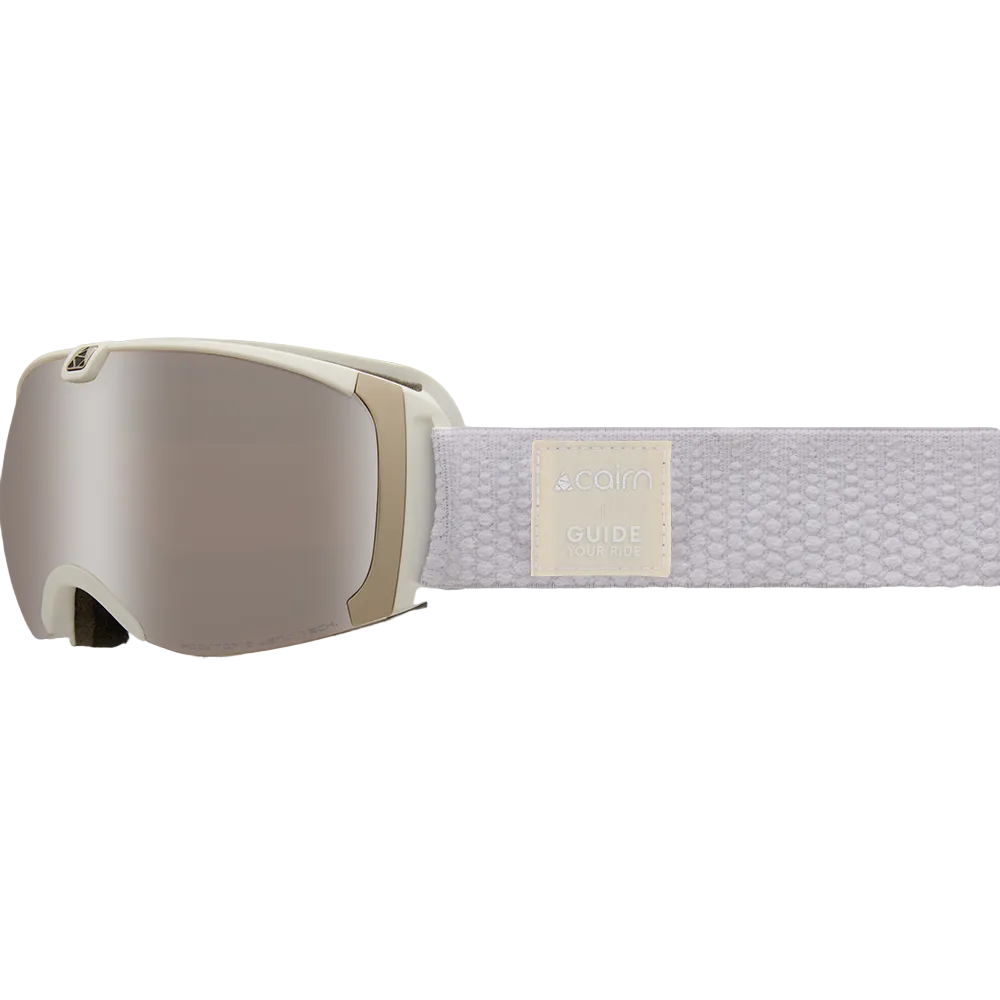 Ski Goggles - Cairn Pearl Mat White / Silver Mirror SPX 3000
