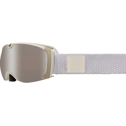 Ski Goggles - Cairn Pearl Mat White / Silver Mirror SPX 3000