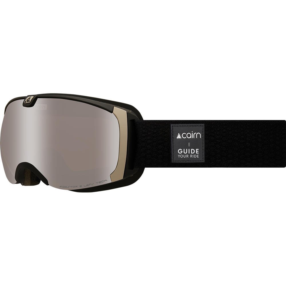 Ski Goggles - Cairn Pearl Mat Black / Silver Mirror SPX 3000