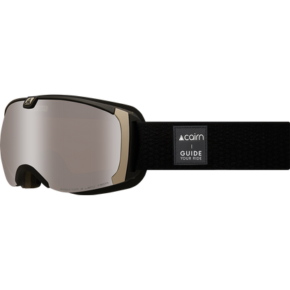 Ski Goggles - Cairn Pearl Mat Black / Silver Mirror SPX 3000