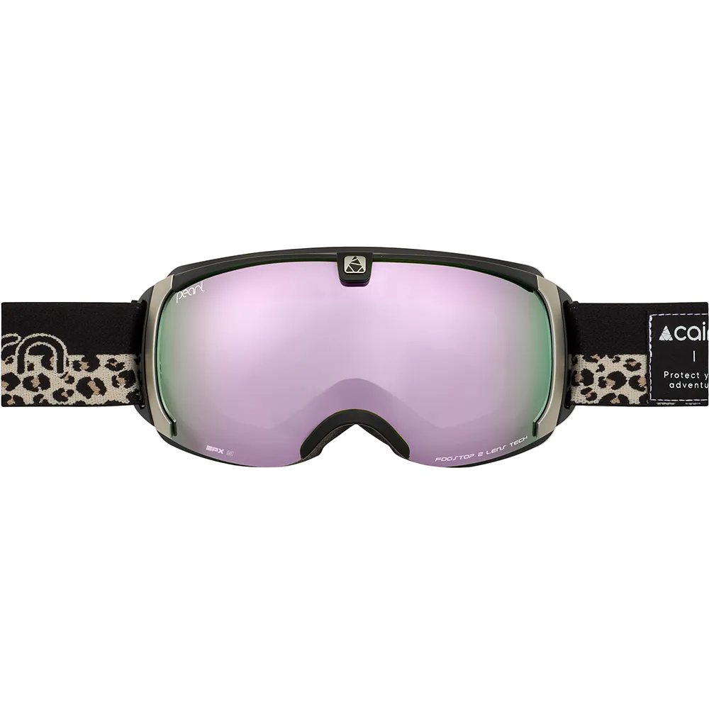 Ski Goggles - Cairn Pearl Mat Black Leopard CLX3