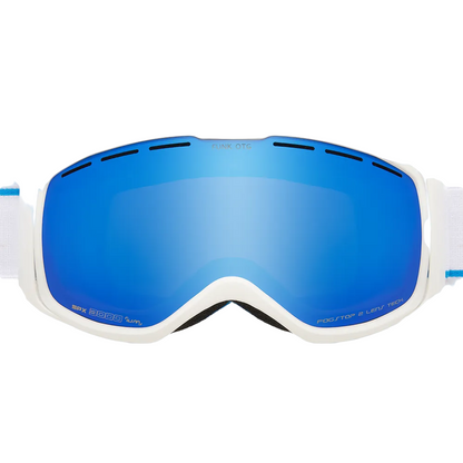 Ski Goggles - Cairn Funk OTG (Over the glasses) SPX3 Mat White Blue - Youth