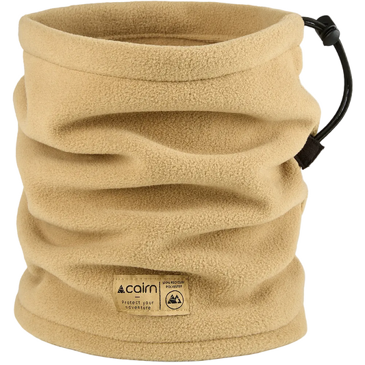 Neck Warmer - Cairn Polar Fleece Adjustable - Adult - Coffee