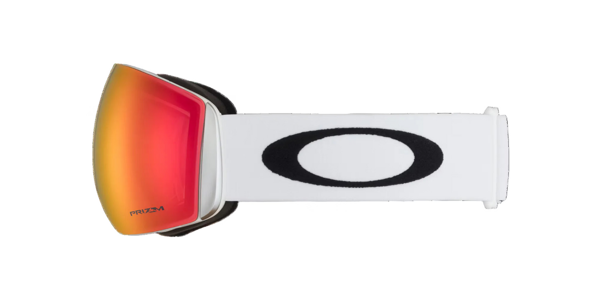 Ski Goggles - Oakley Flight Deck™ L Snow - Prizm Torch Iridium Lens - Matte White Strap