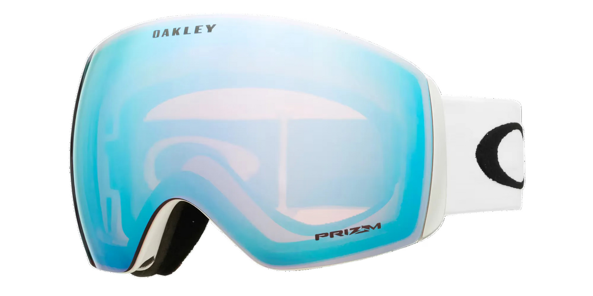 Ski Goggles - Oakley Flight Deck™ L Snow - Prizm Sapphire Iridium Lens - Matte White Strap