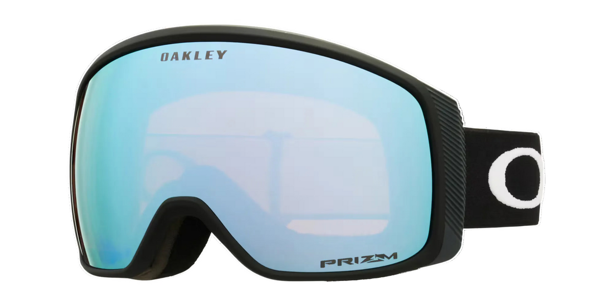 Ski Goggles - Oakley Flight Tracker M Snow - Prizm Sapphire Iridium Lense - Matte Black Strap