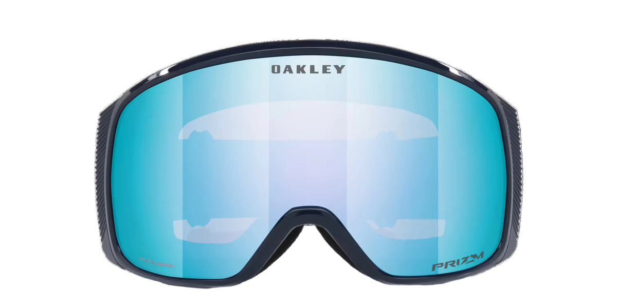 Ski Goggles - Oakley Flight Tracker M Snow - Prizm Sapphire Iridium Lense - Abyss Strap