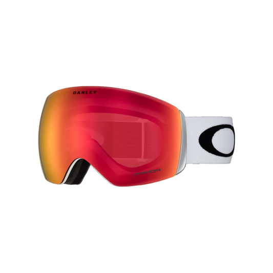 Ski Goggles - Oakley Flight Deck™ L Snow - Prizm Torch Iridium Lens - Matte White Strap