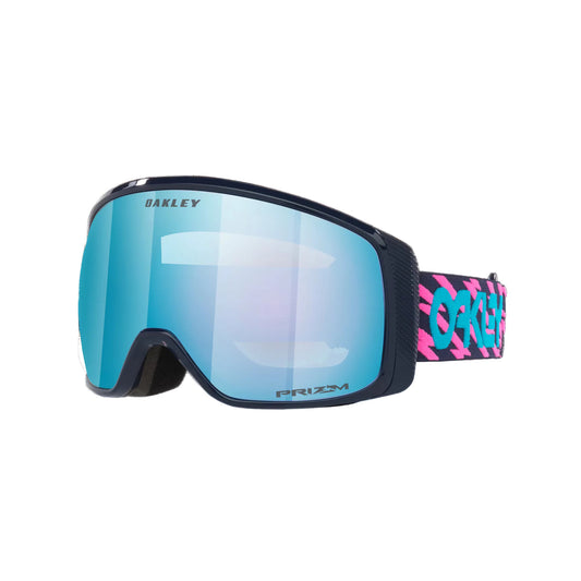 Ski Goggles - Oakley Flight Tracker M Snow - Prizm Sapphire Iridium Lense - Abyss Strap