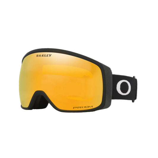 Ski Goggles - Oakley Flight Tracker M Snow - Prizm 24k Iridium Lense - Matte Black Strap
