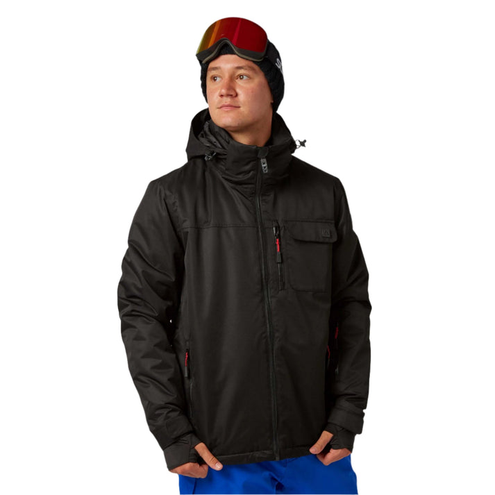 Ski Jacket - Surfanic Missile Surftex Men's - Black – Megaski