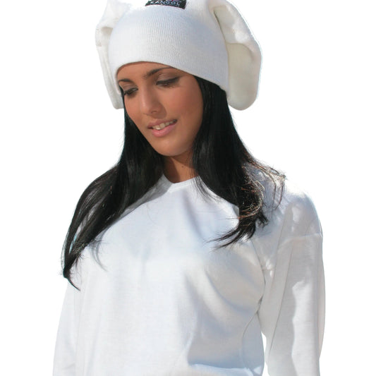 Thermal Top - Mega Ski V-Neck Unisex Baselayer Adults and Kids - White and Navy
