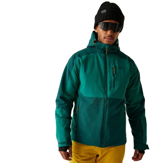 Ski Jacket - Dare2b Eagle Men's - Dark Sea/Pacific Green