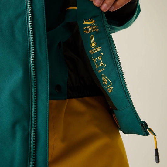 Ski Jacket - Dare2b Eagle Men's - Dark Sea/Pacific Green