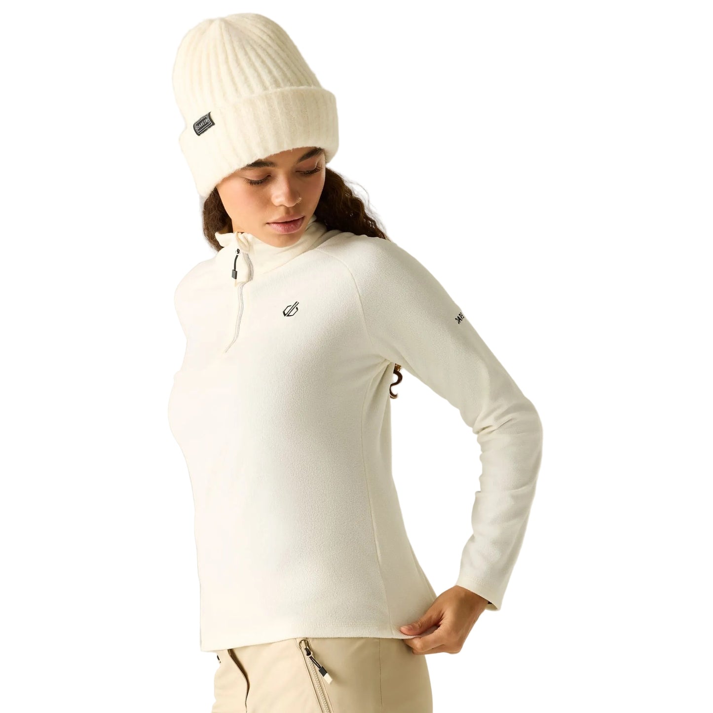 Fleece Thermal Ski Top - Dare2b Freeform II Ladies - Egret