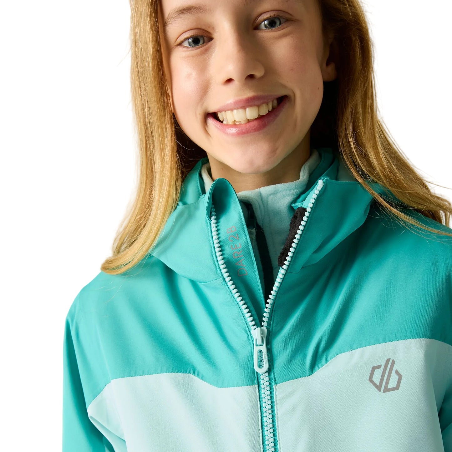 Ski Jacket - Dare2b Piste Kid's - Turquoise / Water Ballet