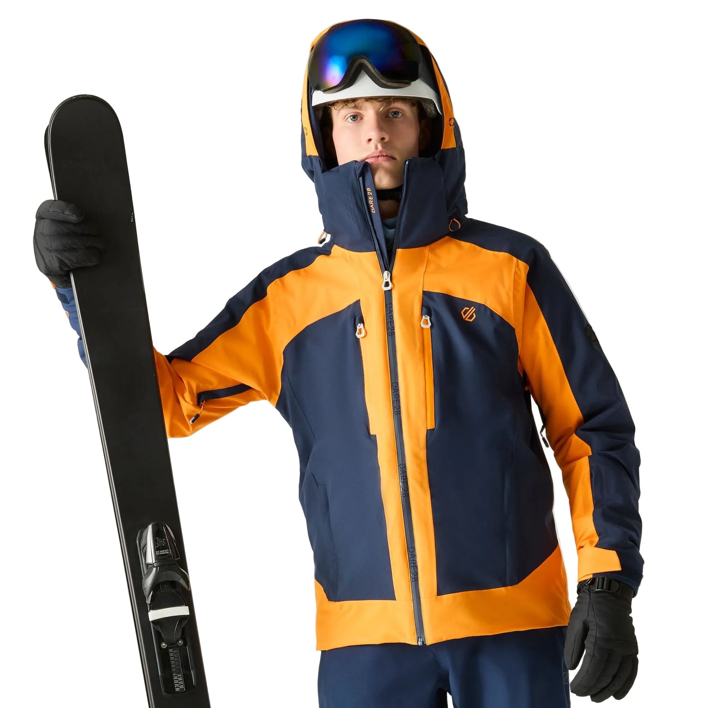 Ski Jacket – Dare2b Assimilate II Men’s – Navy / Electric Orange