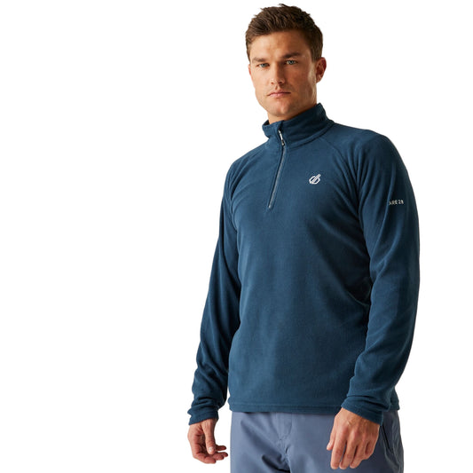 Fleece Thermal Ski Top - Dare2b  Men's Freethink II Half Zip - Moonlight Denim