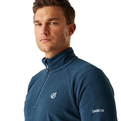 Fleece Thermal Ski Top - Dare2b  Men's Freethink II Half Zip - Moonlight Denim