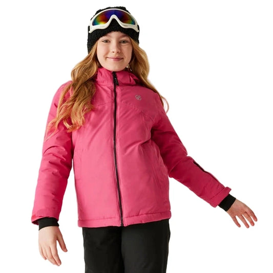 Ski Jacket - Dare2b Impose V Kid's - Hot Pink